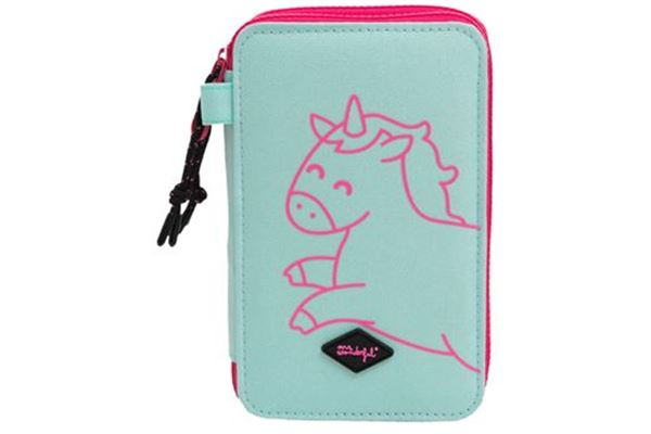 Estojo-Escolar-Mr-Wonderful-Mint-Unicornio-My-Creativity-Has-No-Limits-2-Compartimentos-Estojos