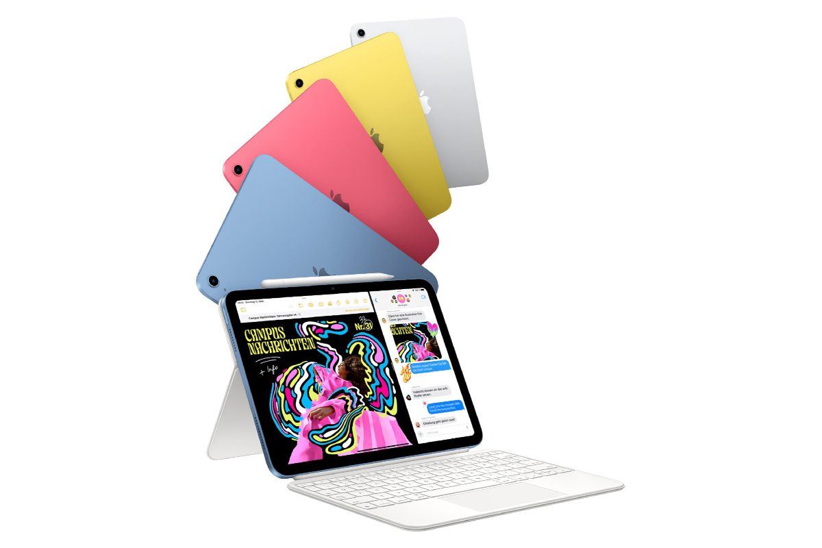 iPad mais acessível da Apple é atualizado com chip A16 e novas opções de armazenamento