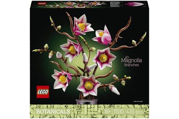 LEGO-Botanicals-11510-Ramos-de-Magnolia-Jogos-de-Construcao-LEGO