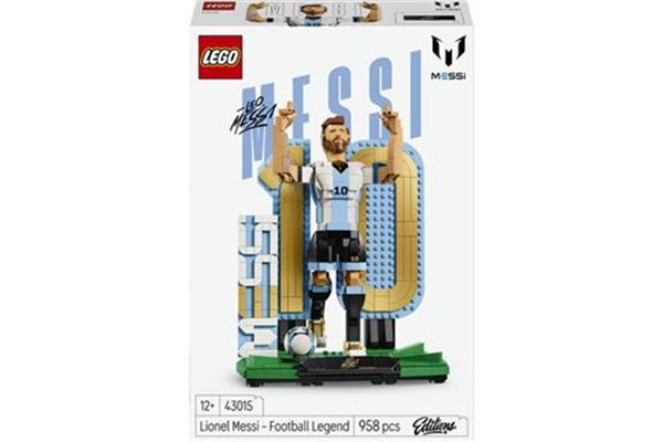 LEGO-Editions-Football-43015-Lionel-Messi-Lenda-do-Futebol-Jogos-de-Construcao-LEGO