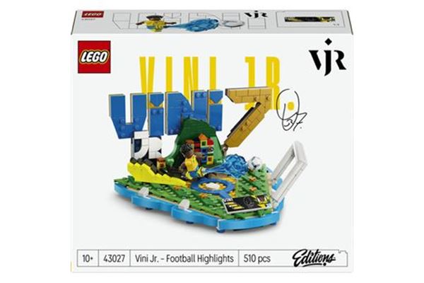 LEGO-Editions-Football-43027-Vini-Junior-Destaques-do-Futebol-Jogos-de-Construcao-LEGO