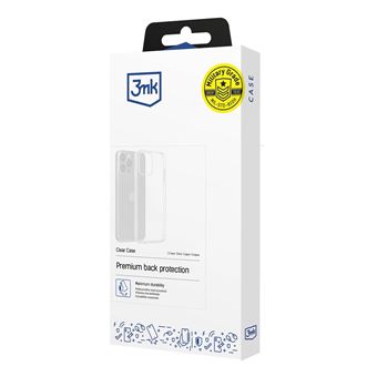 Capa para Telemóvel 3MK Clear Case | Transparente - 1