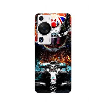 Capa Maniacase para Huawei P60 Pro | Lewis Hamilton Mercedes 44 - 1