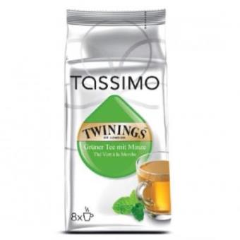 Cápsulas CHÁ VERDE E MENTA TASSIMO TWININGS 10x8=80Unid. - 1