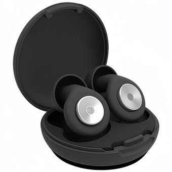 Tampões de Silicone para os Ouvidos Daykar | Antirruído | QT08 | Preto - 1