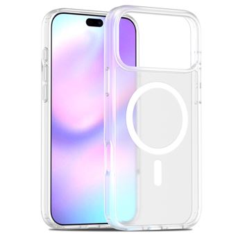 Capa Magnética à Prova de Queda com Toque Suave Fosco QT02 V-REEL para iPhone 16 E - Branco - 1