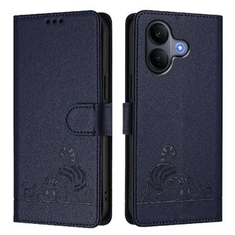 Capa ZURSANA para vivo V60 Lite 5G | Suporte | Bloqueio RFID | Fecho Magnético | Azul - 1