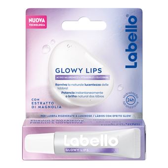 Labello Glowy Lips | 10 ml | Ácido Hialurónico + Vitamina E + Glicerina - 1