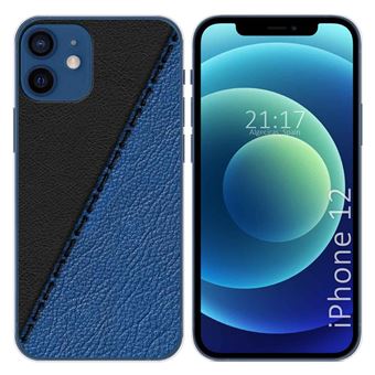 Capa Tumundosmartphone de Gel TPU para iPhone 12 / 12 Pro (6.1) Design de couro 02 desenhos - 1