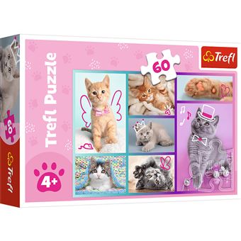Puzzle Trefl Gato 17373 | 60 Peças - 1