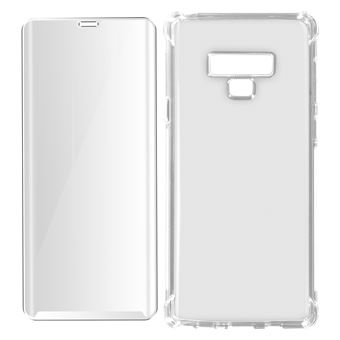 Pack de Protecção Capa e Vidro Temperado Avizar para Galaxy Note 9 - Transparente - 1