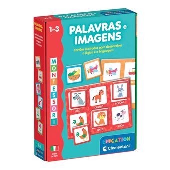Montessori - Palavras e Imagens Clementoni Education - 1