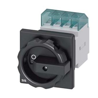 Siemens 3LD2054-0TK51 interruptor elétrico 3P Preto - 1