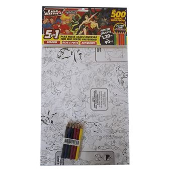 Liga da Justiça Super Pinte e Brinque - 1