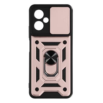 Capa Avizar para Redmi Note 12 5G com protector de camara e anel suporte video rosé - 1