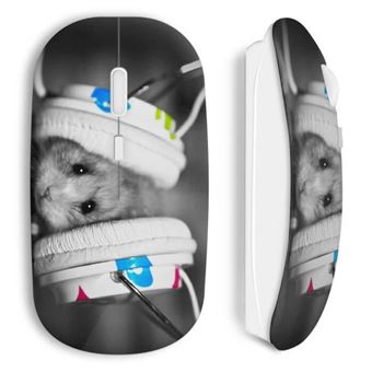 Rato Wireless Maniacase Música de Hamster - 1