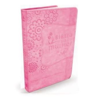 Bíblia Da Mulher De Fé. Rosa - 1