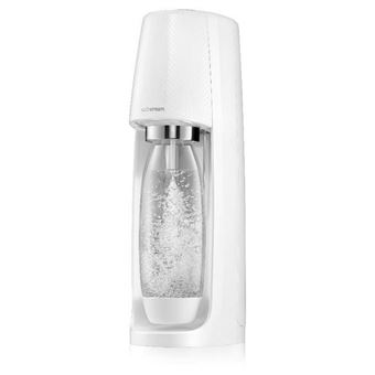 SodaStream Spirit Politereftalato de etileno (PET) Transparente, Branco