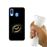 Capa Hapdey Para Samsung Galaxy A40 2019 Design Olho de Lobo Olhando Para Você Capa de Silicone Flexível Em TPU - Transparente_3