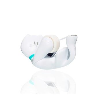 Dispensador de Fita Adesiva Scotch C39 | Azul, Branco - 1