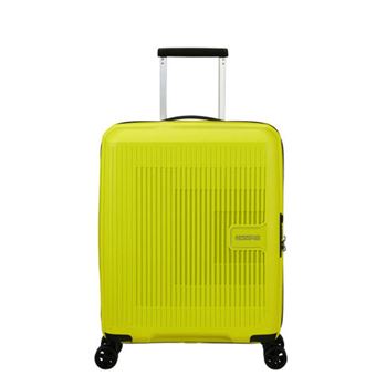 Mala de Cabine American Tourister Aerostep com 4 Rodas | 55cm | Expansível verde lima - 1
