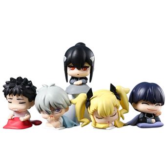 Pack 5 x Figuras Antiimpacto Kaiju No. 8 | 4-4,5 cm | PVC - 1