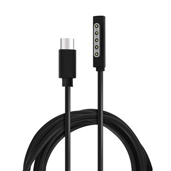 Cabo USB-C Avizar para Microsoft Surface Pro 2 | Carga Rápida | 65 W | 1,5 m - Preto - 1