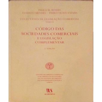 Código das sociedades comerciais e legislação complementar. - 1