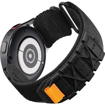 Bracelete Militar Nylon Antiimpacto para Ticwatch Pro 3 Ultra Preto - 1