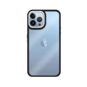 Capa MisterCapas para iPhone 15 Pro Max Transparente Frame - Preto - 1