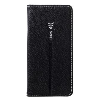 Capa Magunivers PU ranhuras para cartões de lithi preto para Samsung Galaxy S10