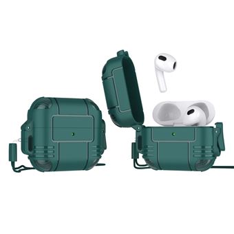 Capa e TPU flexível, verde Magunivers para AirPods 3 - 1