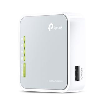 Router de Mesa TP-Link TL-MR3020 | Prateado, Branco - 1