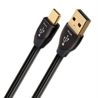 AudioQuest 0.75m Pearl Micro-USB cabo USB 0,75 m 2.0 USB A Micro-USB B Preto