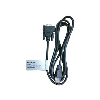 Cabo de Série HPE Aruba Networking X2C2 RJ45 to DB9 Console Cable | Preto - 1