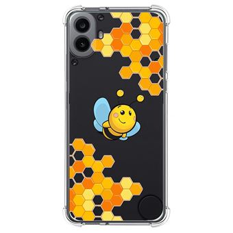 Capa de silicone TUMUNDOSMARTPHONE anti-choque para Nothing CMF Phone 1 design Bee Drawings - 1