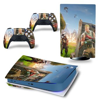 Autocolantes de Proteção HSMY para Consola Sony PS5 Edition Standard - Fortnite -TN-PS5Disk-4333 - 1
