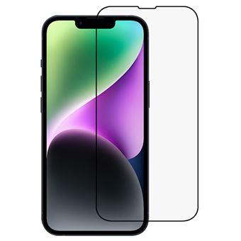 Protector de ecrã alto de alumínio-silício de vidro borda de arco, cola total, HD transparente Magunivers para iPhone 14 Plus/13 Pro Max 6.7'' - transparente - 1