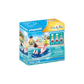 Playmobil Family Fun Nadador com flutuador 70112 - 1