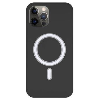 Capa Headcase® MagSafe em Silicone Premium para Apple iPhone 14 Pro - Preto - 1