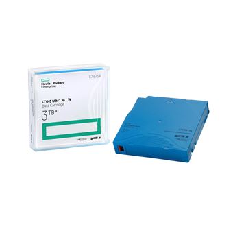 Fita de Dados Virgem HPE LTO-5 Ultrium Non-custom Labeled Data Cartridge 20 Pack | Azul - 1