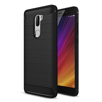 Capa Carbon Gel TPU Carbono Multi4you para Xiaomi Mi 5s Plus - Preto - 1