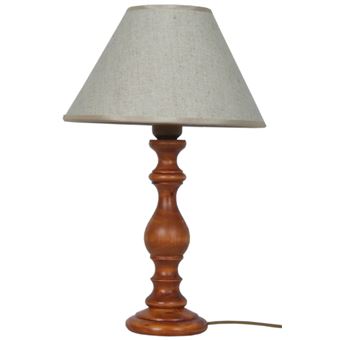 Candeeiro de Mesa Tosel LAMPE BOIS JULIETTE E0542A - 1