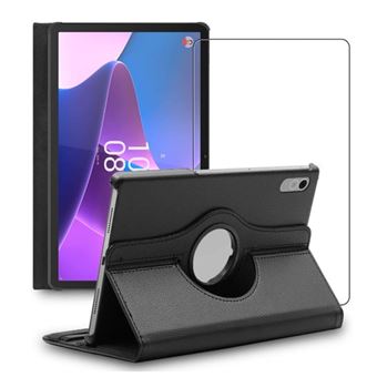 Kit Capa Proteção Rotativa 360 + Película de Vidro Temperado Gorilasglass Gift4Me para Lenovo Tab P11 (Gen 2) | Preto - 1