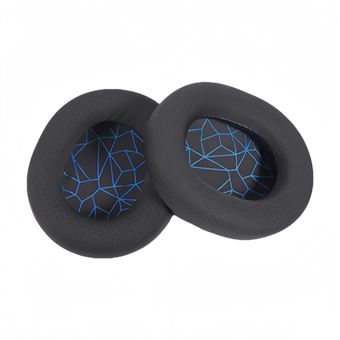 Almofadas para Auscultadores V-REEL para Steelseries Arctis NOVA 1 3 5 7 9X PRO | Azul | Tecido de Malha - 1