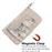 Capa PU Magunivers padrão de impressão impressão impressão spot spot decor padrão do mouse para Samsung Galaxy A50_3