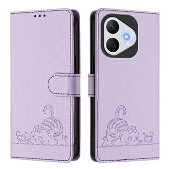 Capa ZURSANA para Honor 400 Lite | Suporte | Bloqueio RFID | Fecho Magnético | Violeta - 1