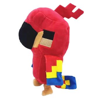 Peluche Good Deal Minecraft Papagaio | 18 cm - Vermelho - 1