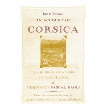 An Account of Corsica, the Journal of a Tour to That Island - And Memoirs of Pascal Paoli - Hardback - 2006 - 1