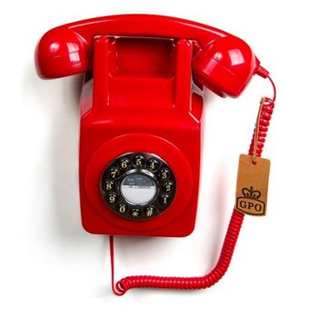 Telefone GPO Retro 746 | Vermelho - 1